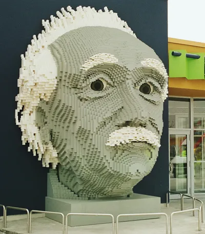 LEGOLAND Einstein head