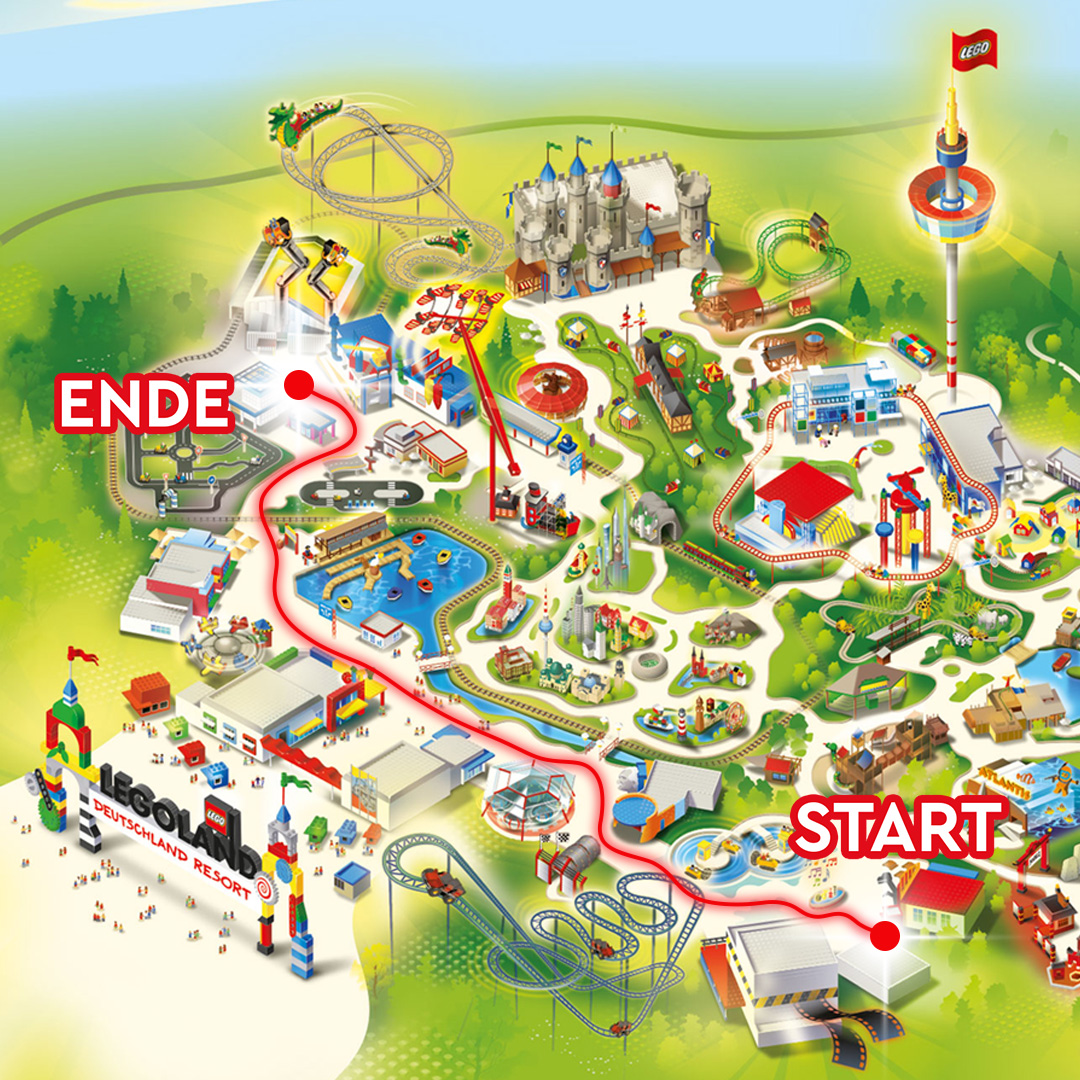 Legoland deutschland sale map