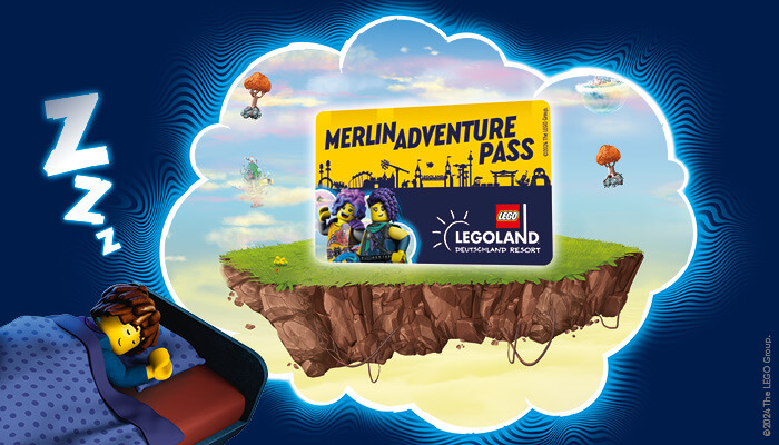 LEGOLAND® Feriendorf - Übernachten mit Merlin Abenteuer Pass