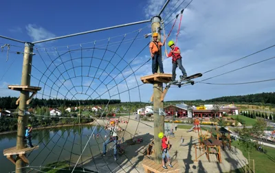 LEGOLAND Deutschland Feriendorf Hochseilgarten 