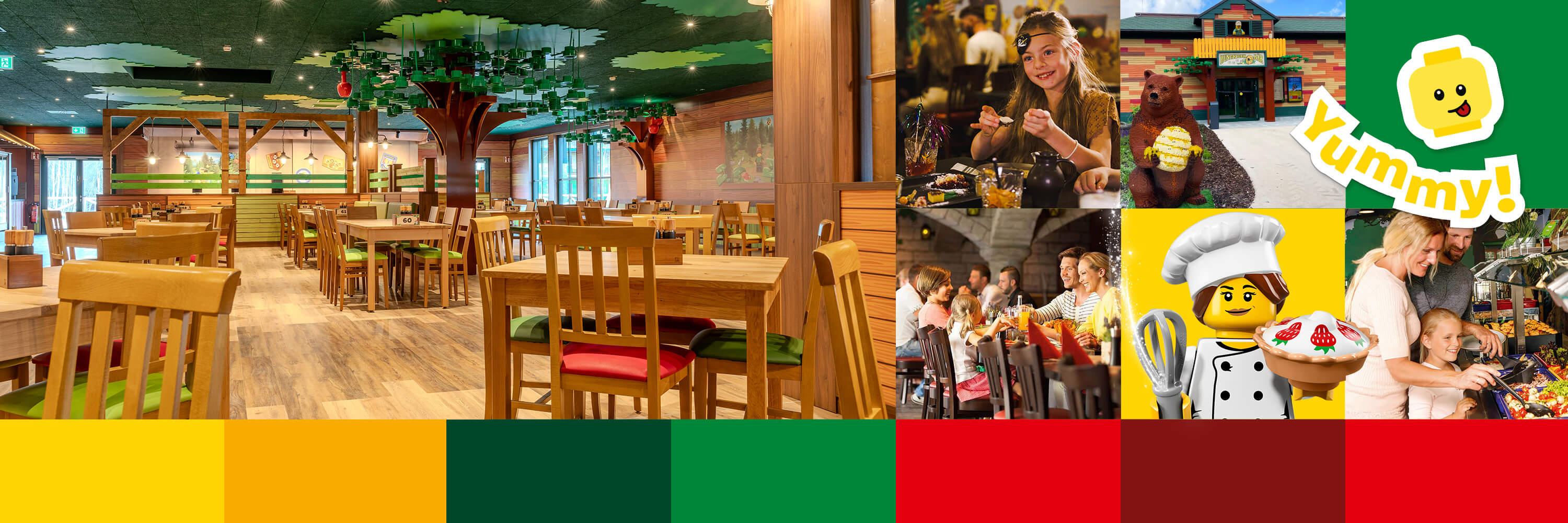 Restaurants & shops in the holiday village - LEGOLAND® Deutschland