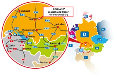 LEGOLAND Germany directions