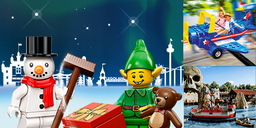 Legoland Weihnachtsgeschenk Ticket Limited 500X250