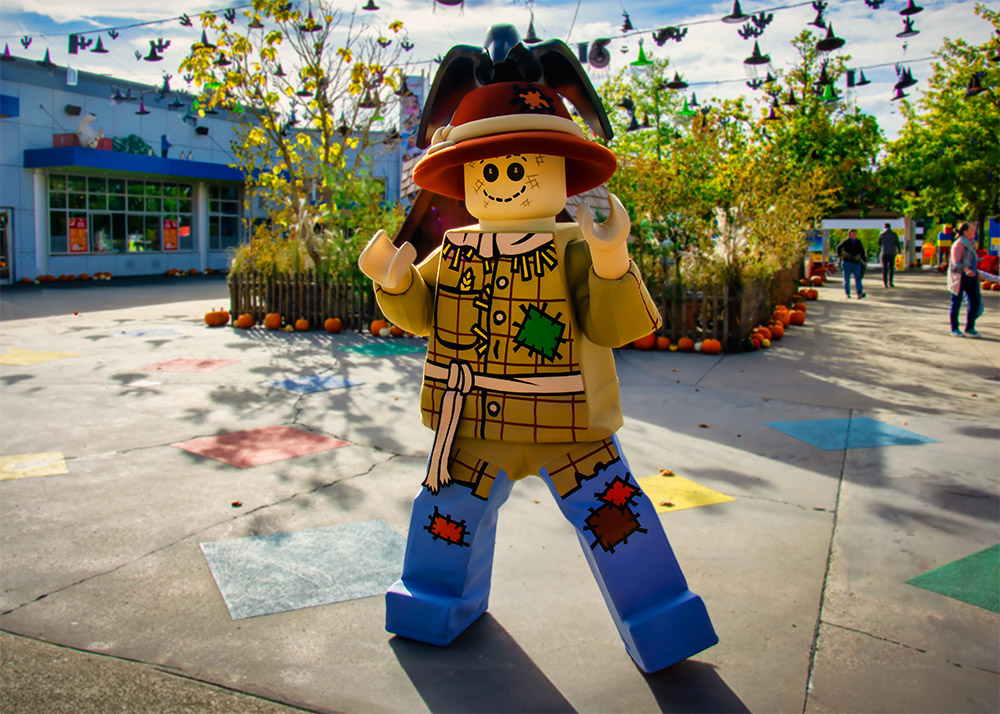 LEGOLAND resident scarecrow